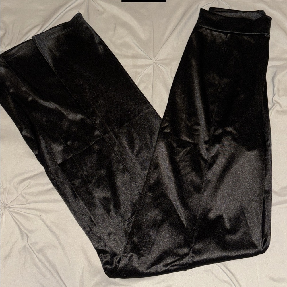 satin pants